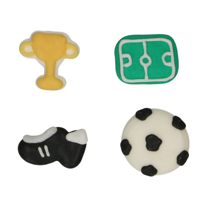 Zucker Dekoration Fußball set/8