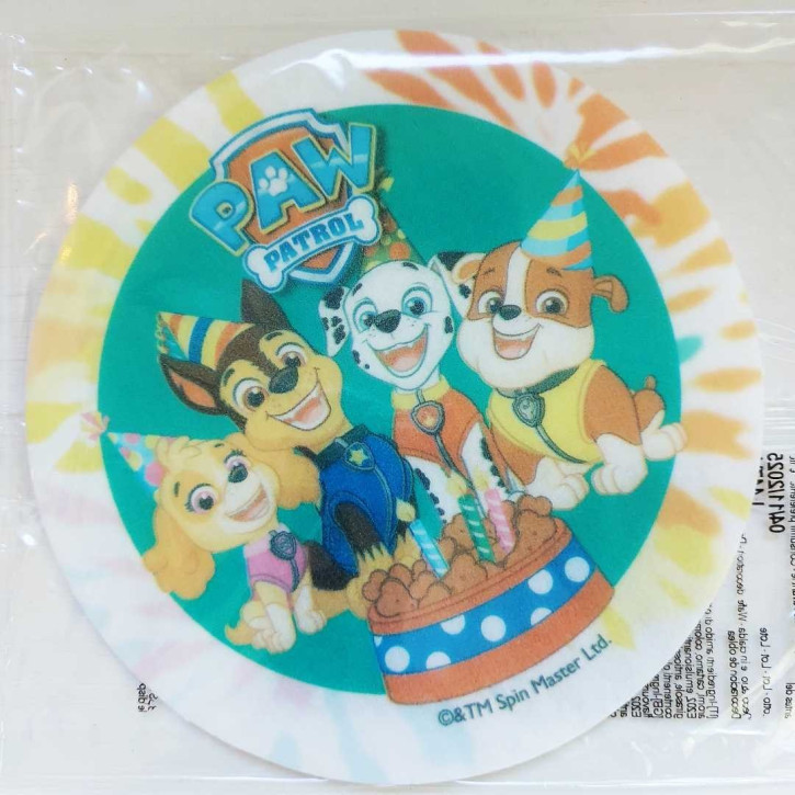 Aufleger Esspapier Paw Patrol 14,5cm