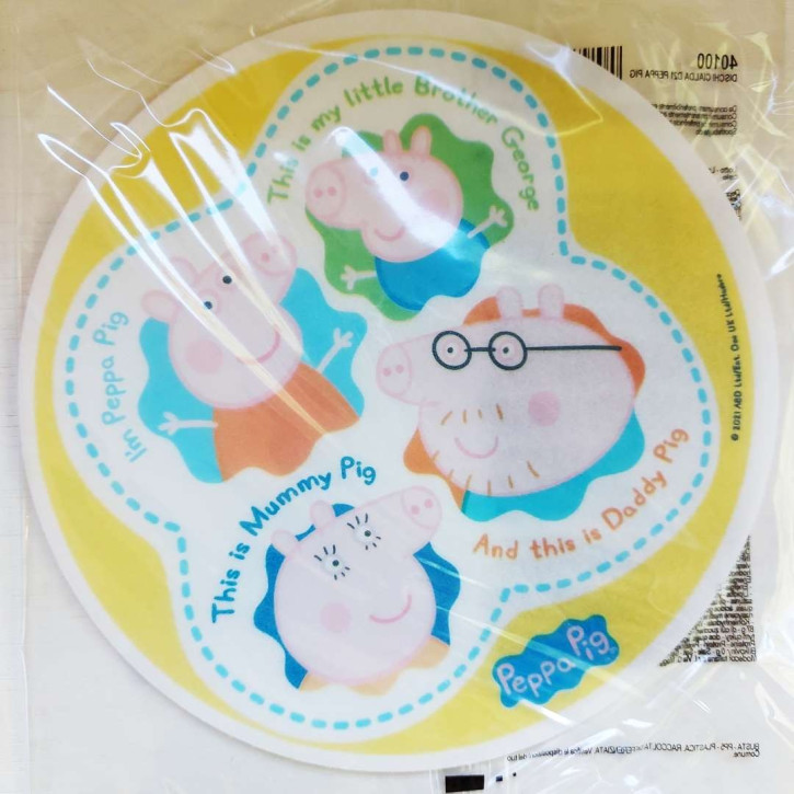 Aufleger Esspapier Peppa Pig 21cm