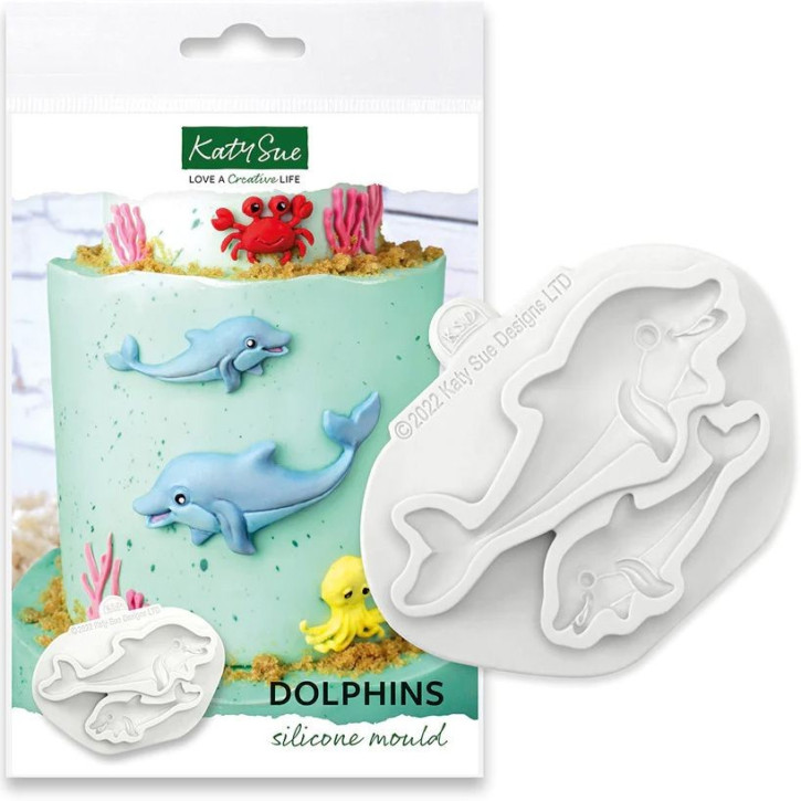 Silikonform Dolphins