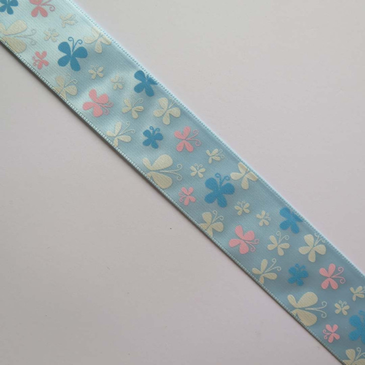 Band Schmetterlinge hellblau