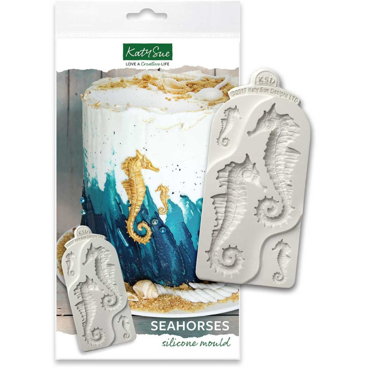 Silikonform Seahorses