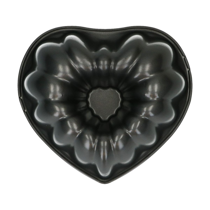 Backform Herz geriffelt 20cm