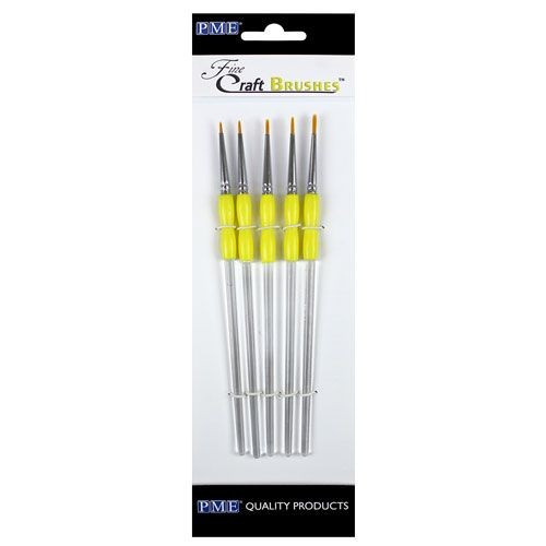 Fine Craft Brushes 5pc