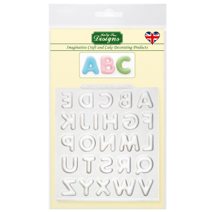 Silikonform Alphabet Upper Case
