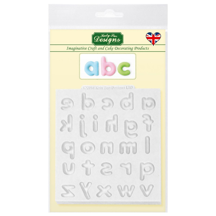 Silikonform Alphabet Lower Case