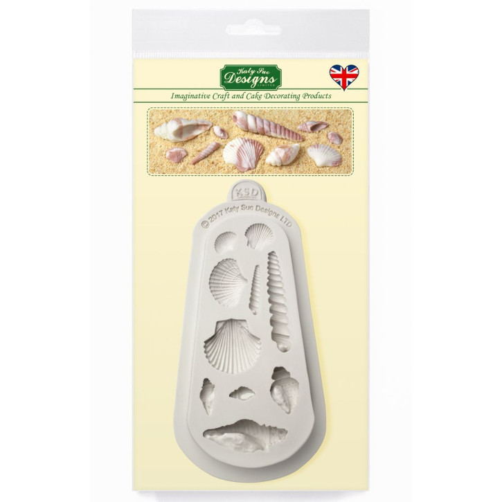 Silikonform Muscheln