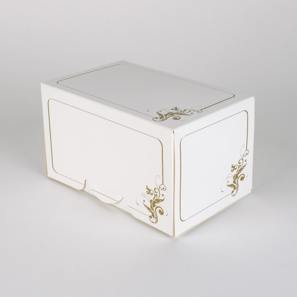 Karton für Tortenstücke 20x12,5x10cm