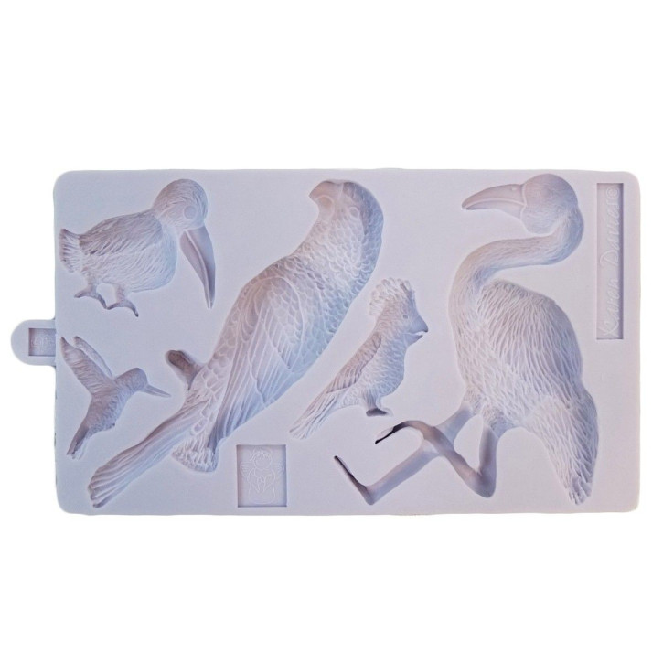 Silikonform Tropical Birds