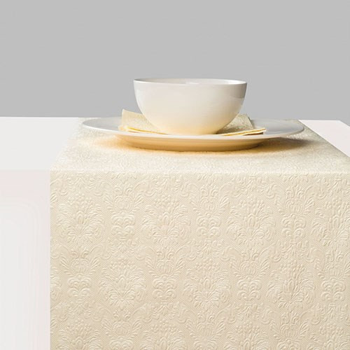 Tischläufer 33x600cm Pearl Cream