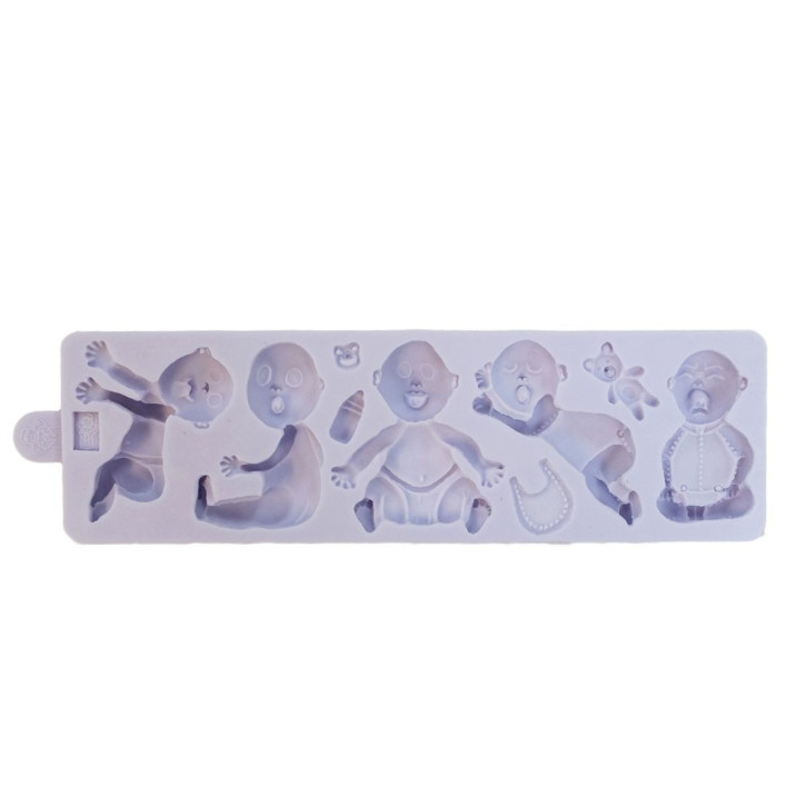 Silikonform Babies