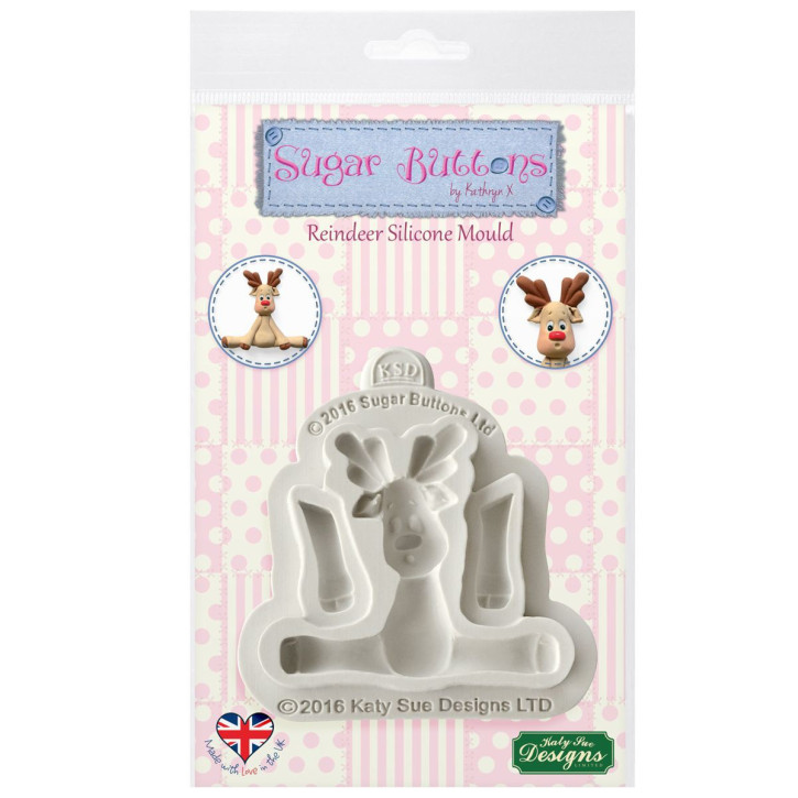 Silikonform Rentier Rudolph