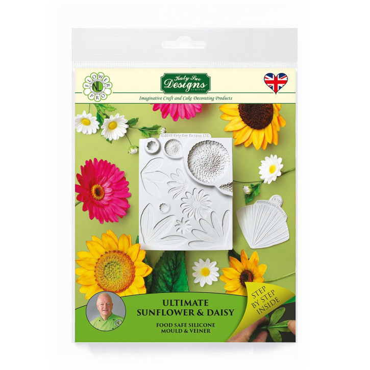 Silikonform Sonnenblumen