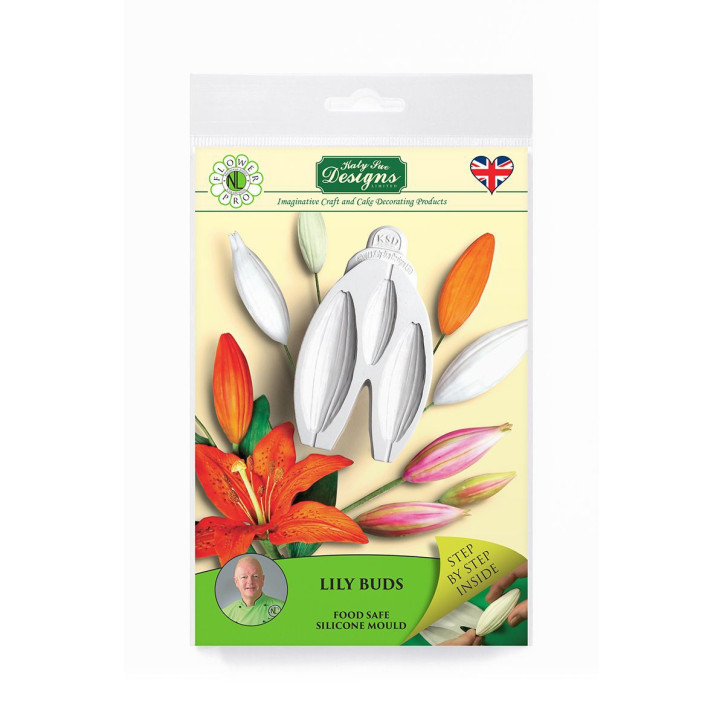 Silikonform Blüte Lilienknopse