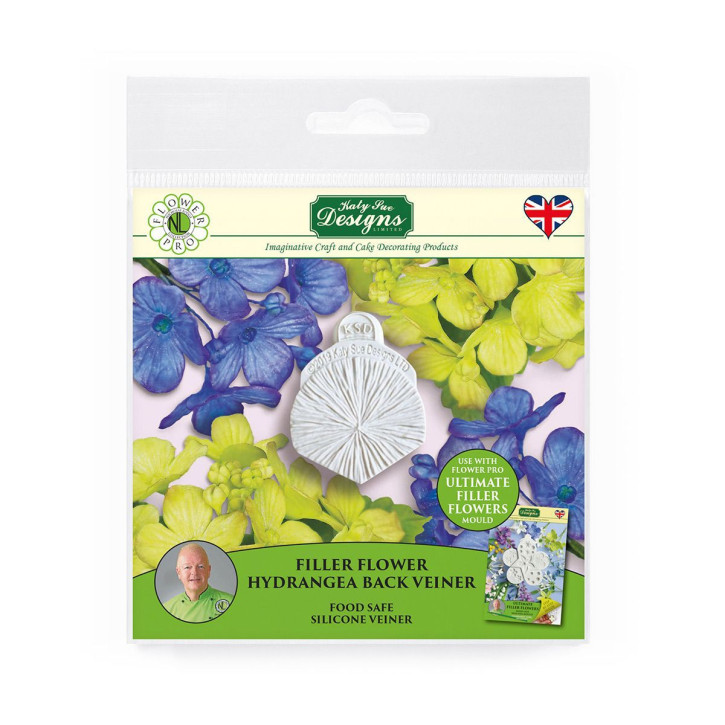 Silikonform Veiner Blüten Hortensie