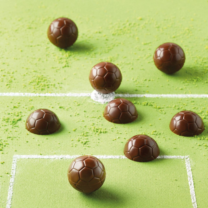 Silikonform für Schokolade Choco Goal