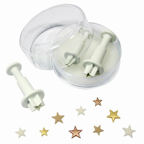 Auswerfer Mini Sterne set/3