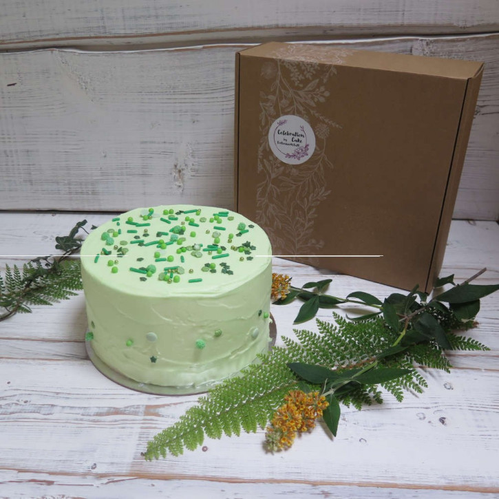Celebration Cake Box Naturabenteuer grün