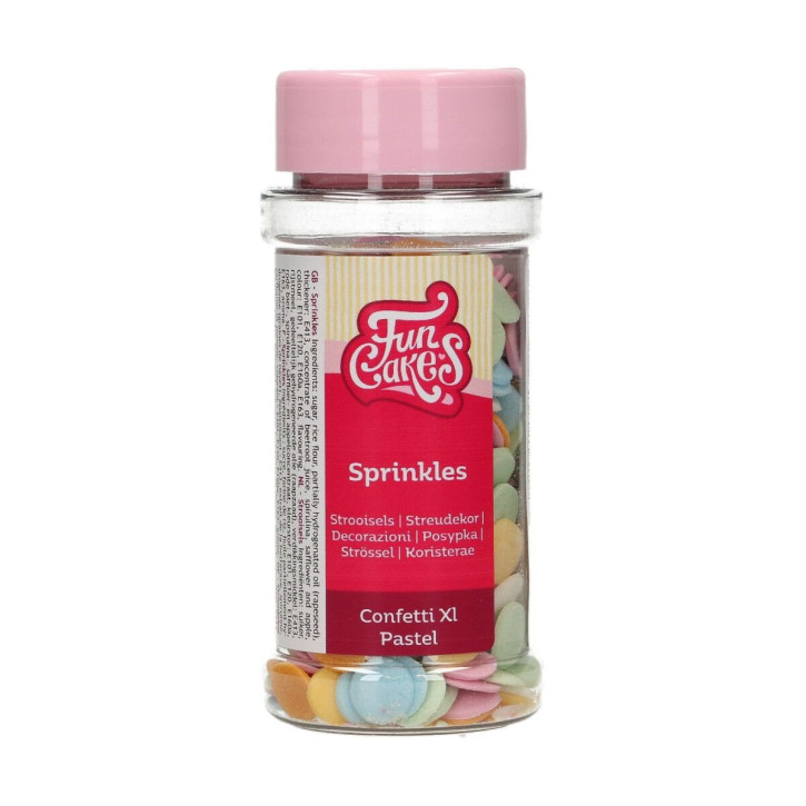 Streudekor Confetti XL Pastel